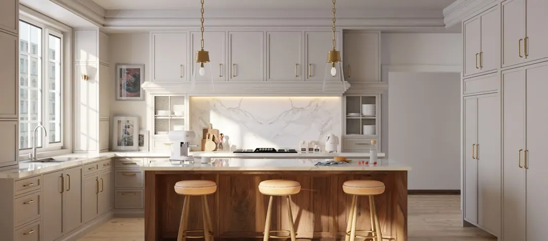 Custom Kitchen — Seacliff, Remodeling project by JVB Construction