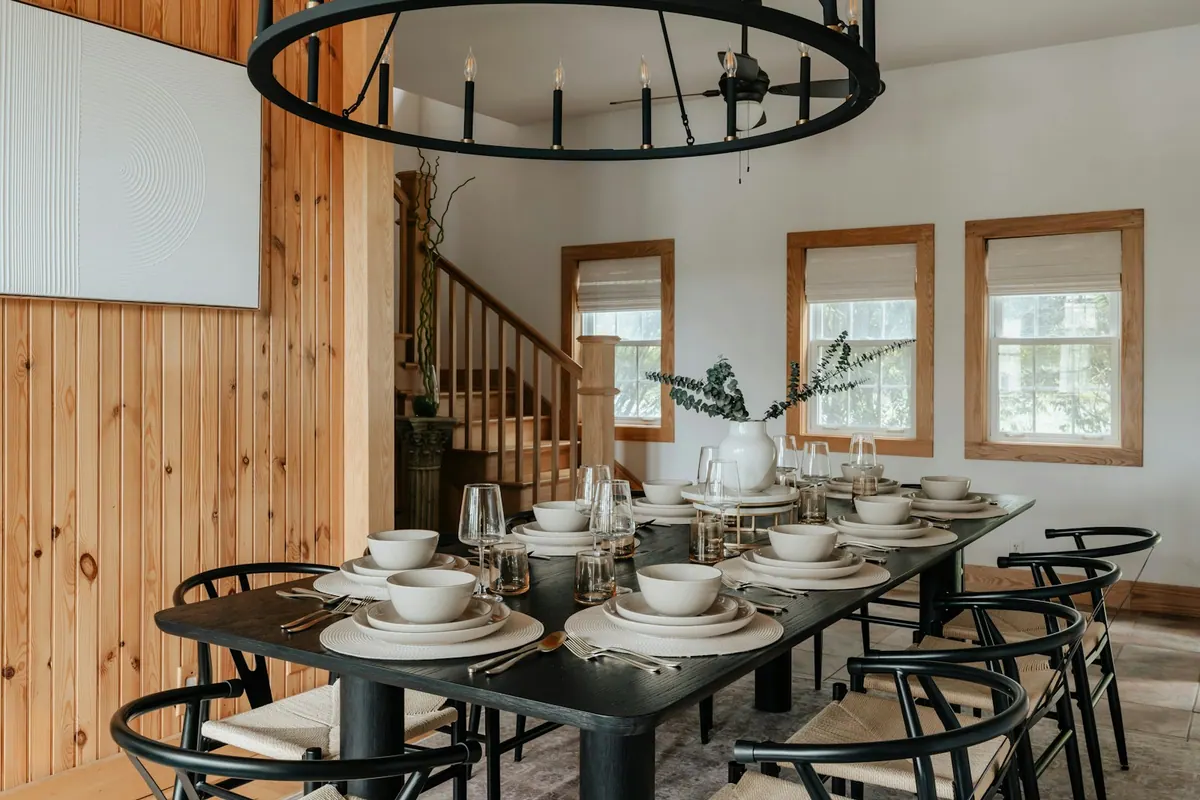 Two-Story Foyer — Tustin, Chandelier Install project by JVB Construction
