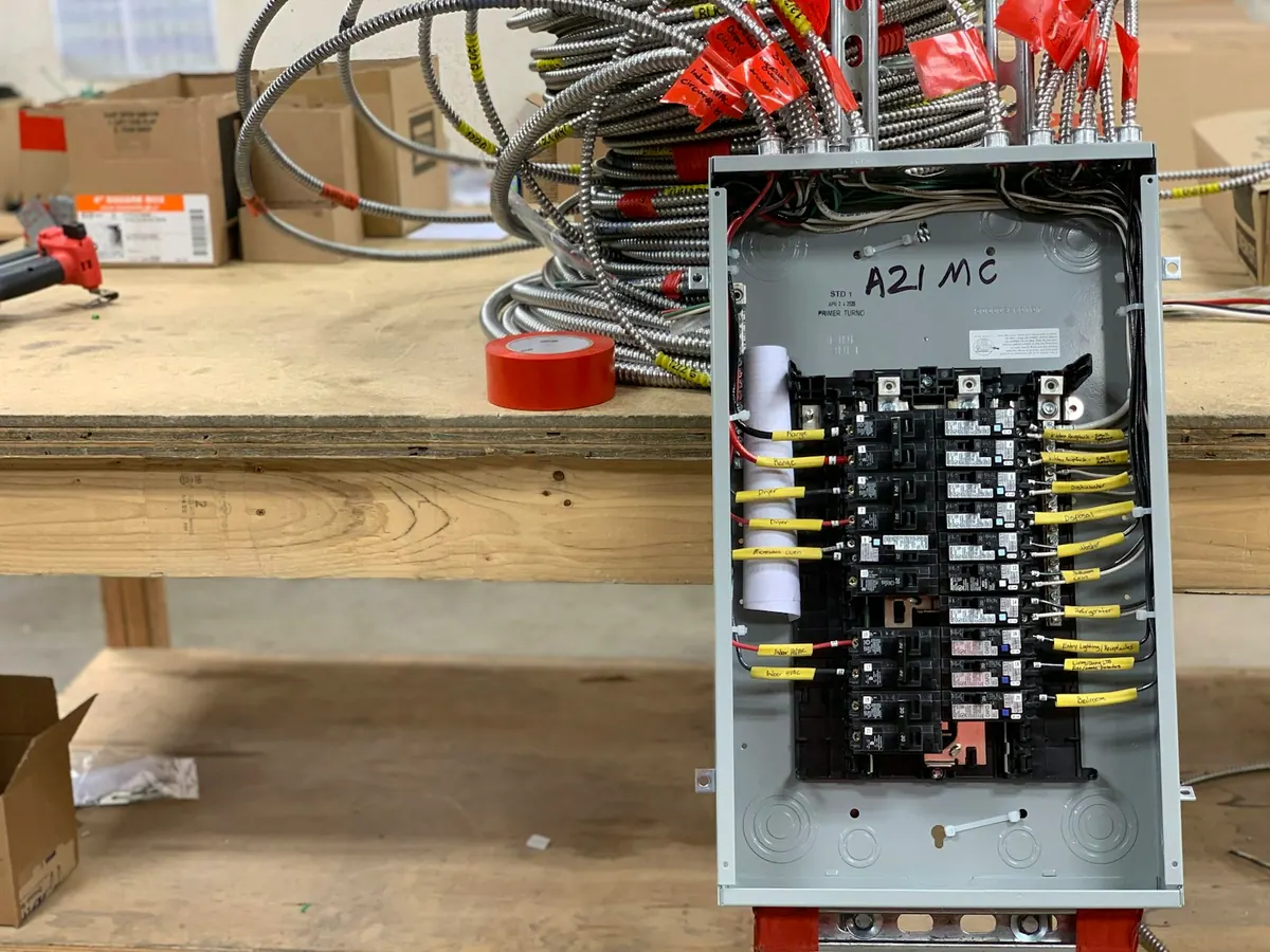 Electrical Services project by JVB Construction
